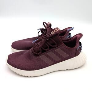 Adidas Kaptir Flow Sneaker Shoes Women's Maroon/Glow Blue Size US8.5 EU40 2/3